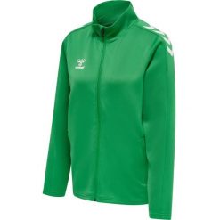 Bluza sportowa damska Hummel half zip Core XK. Zielone bluzy damskie Hummel, m, bez wzorów, z dresówki, bez kaptura. Za 211.50 zł.