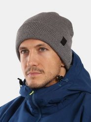 Kilpi Czapka "Reflec" w kolorze szarym rozmiar: onesize. Szare czapki damskie Kilpi, bez wzorów, z materiału. Za 169.67 zł.