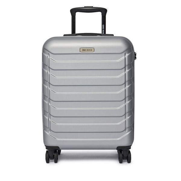 Walizka kabinowa GINO ROSSI. Szare walizki Gino Rossi, bez wzorów, małe. Za 259.99 zł.