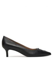 LAUREN RALPH LAUREN Szpilki 802P06371001 Czarny. Czarne szpilki damskie Lauren Ralph Lauren, bez wzorów, ze skóry, bez obcasa, na szpilce, bez zapięcia. Za 729.99 zł.