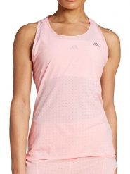 Adidas Top "Adizero" w kolorze jasnoróżowym do biegania rozmiar: S. Różowe koszulki sportowe damskie Adidas, s, bez wzorów, bez ramiączek, do biegania. Za 118.84 zł.