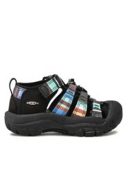 Keen Sandały Newport H2 1026271 Czarny. Czarne sandały dziewczęce Keen, ze skóry, bez obcasa, bez zapięcia. Za 209.99 zł.