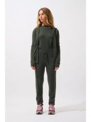 AUTHENTIC CASHMERE Kaszmirowy kardigan "Colombis" w kolorze khaki rozmiar: M. Brązowe kardigany damskie AUTHENTIC CASHMERE, m, bez wzorów, z kaszmiru. Za 410.94 zł.