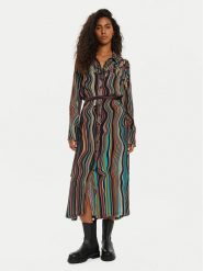 Desigual Sukienka koszulowa Charlotte 24WWVW65 Kolorowy Regular Fit. Sukienki damskie Desigual, bez wzorów, z wiskozy, bez ramiączek. Za 319.99 zł.