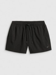 4F Spodenki plażowe z filtrem UPF50+ damskie - czarne XXL. Czarne spodenki sportowe damskie 4F, na lato, s, bez wzorów, z dzianiny, do pływania. Za 99.99 zł.
