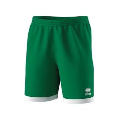 Szorty Errea Barney. Zielone spodenki sportowe damskie ERREA, l, z aplikacjami, z materiału, z standardowym stanem, do biegania. Za 139.50 zł.