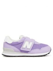 New Balance Sneakersy PV515BL Fioletowy. Fioletowe trampki dziewczęce New Balance, bez wzorów, z materiału, bez zapięcia. Za 219.99 zł.