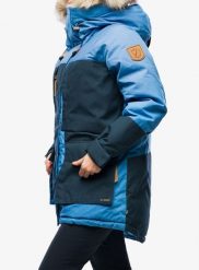Kurtka zimowa damska Fjallraven Polar Expedition Parka. Niebieskie kurtki damskie Fjällräven, na zimę, s, bez wzorów, z futra, bez kaptura. Za 3,826.89 zł.