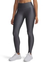 Under Armour Legginsy sportowe "HeatGear" w kolorze antracytowym rozmiar: S. Czarne legginsy damskie Under Armour, s, bez wzorów, z materiału, outdoorowe. Za 164.95 zł.