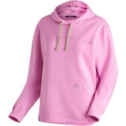 Bluza damska z kapturem Maier Sports Seebuck. Białe bluzy damskie Maier Sports, bez wzorów, z materiału, z kapturem. Za 471.50 zł.