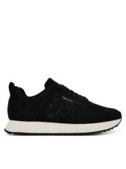 Gant Sneakersy 32538180 Czarny. Czarne obuwie sportowe damskie Gant, z materiału, bez zapięcia. Za 499.99 zł.