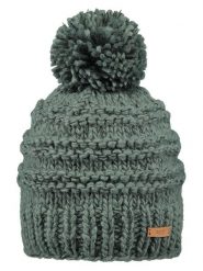 Barts Czapka "Jasmin" w kolorze zielonym rozmiar: onesize. Zielone czapki damskie Barts, z aplikacjami, z wełny. Za 78.66 zł.