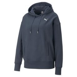 Sweatshirt bluza z kapturem dla kobiet Puma Her TR. Niebieskie bluzy damskie Puma, m, bez wzorów, z bawełny, z kapturem. Za 276.65 zł.
