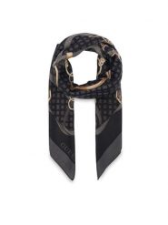 Guess Chusta AW5679 POL03 Czarny. Czarne chusty damskie Guess, z aplikacjami, z poliesteru. Za 154.99 zł.