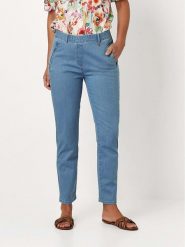 Relaxed by TONI Dżinsy - Slim fit - w kolorze błękitnym rozmiar: W38. Niebieskie jeansy damskie Relaxed by TONI, z podwyższonym stanem. Za 152.99 zł.