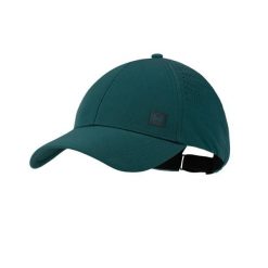Czapka z daszkiem BUFF SUMMIT CAP SOLID TEAL. Zielone czapki z daszkiem damskie Buff, na lato, bez wzorów, z elastanu. Za 139.90 zł.
