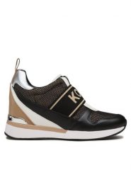 MICHAEL Michael Kors Sneakersy Maven Slip On Trainer 43R3MVFP2D Czarny. Czarne obuwie sportowe damskie MICHAEL Michael Kors, ze skóry, bez zapięcia. W wyprzedaży za 829.99 zł.