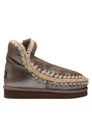 Mou Śniegowce Eskimo 18 FW101001C Szary. Szare śniegowce damskie Mou, ze skóry. Za 1,199.00 zł.