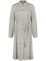 Gerry Weber Sukienka w kolorze biało-czarnym rozmiar: 48. Białe sukienki damskie Gerry Weber, bez wzorów, z tkaniny, klasyczne, bez ramiączek. Za 192.33 zł.