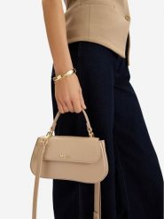 MEXX Torebka CEO-MEXX-K-001-09 Beżowy. Brązowe torebki klasyczne damskie Mexx, z materiału, bez dodatków. Za 149.99 zł.