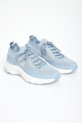 Sneakersy damskie DKNY. Obuwie sportowe damskie DKNY, bez zapięcia. W wyprzedaży za 559.20 zł.