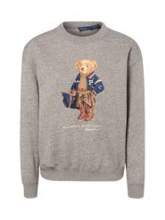 Polo Ralph Lauren Bluza Kobiety Bawełna szary, M. Szare bluzy damskie Polo Ralph Lauren, m, bez wzorów, z bawełny, bez kaptura. Za 1,299.95 zł.