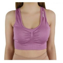 Biustonosz Sportowy Damski Miami Cute. Fioletowe biustonosze sportowe damskie Gym Hero, bez wzorów. Za 141.99 zł.