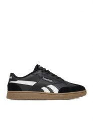 Reebok Sneakersy CEO-FORTE LOUNGER AR30252W-BTH Czarny. Czarne obuwie sportowe damskie Reebok, ze skóry, bez zapięcia. Za 259.99 zł.
