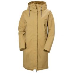 Damska kurtka wodoodporna Helly Hansen Hvaler. Brązowe kurtki damskie Helly Hansen, s, bez wzorów, z materiału, bez kaptura. Za 832.00 zł.