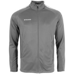 Bluza dresowa z pełnym zamkiem błyskawicznym Stanno First. Czarne bluzy damskie STANNO, l, bez wzorów, z dresówki, bez kaptura. Za 187.10 zł.