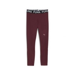 Damskie legginsy PUMA STRONG PUMA. Czerwone legginsy damskie Puma, bez wzorów. W wyprzedaży za 183.45 zł.