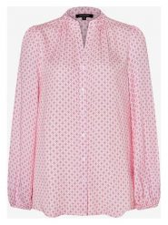 More & More Bluzka w kolorze jasnoróżowo-czerwonym rozmiar: 40. Różowe bluzki damskie More & More, bez wzorów, z wiskozy, bez kołnierzyka, bez ramiączek. Za 124.11 zł.