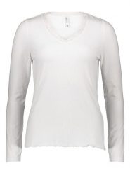 Sublevel Koszulka w kolorze białym rozmiar: XL. Białe bluzki damskie Sublevel, xl, bez wzorów, z koronki, bez kołnierzyka, bez ramiączek. Za 32.90 zł.