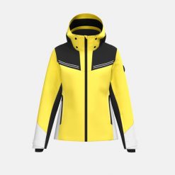 JOY Jacket Women. Żółte kombinezony damskie Head, na zimę, bez wzorów, sportowe, bez kołnierzyka, bez ramiączek. Za 1,600.00 zł.
