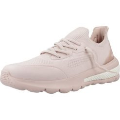 Tenisówki Geox Model D Spherica Actif Kolor Rose. Czerwone obuwie sportowe damskie Geox, z tkaniny, bez zapięcia, tenisowe. Za 409.99 zł.