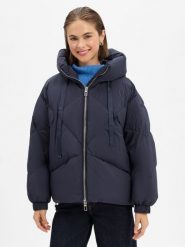 DUNO kurtka puchowa - Peggie Kobiety Puch niebieski, L. Niebieskie kurtki damskie DUNO, l, bez wzorów, z puchu, bez kaptura. Za 1,699.95 zł.