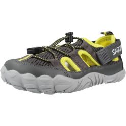 Sandały SAGUARO BREEZE III Szary. Szare sandały damskie SAGUARO, bez wzorów, z syntetyku, bez obcasa, bez zapięcia. Za 214.99 zł.