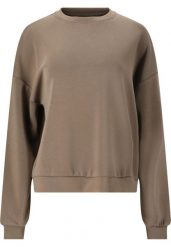 Bluza damska Athlecia Jillnana. Brązowe bluzy damskie Athlecia, l, bez wzorów, z elastanu, bez kaptura. Za 259.00 zł.