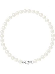 Mitzuko Bransoletka z pereł w kolorze białym rozmiar: onesize. Białe bransoletki damskie Mitzuko, srebrne. Za 217.99 zł.