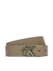 Calvin Klein Jeans Pasek Damski Mono Pl Rev Lthr Belt K60K612288 Brązowy. Brązowe paski damskie Calvin Klein Jeans, bez wzorów, z jeansu. Za 179.99 zł.