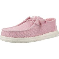 Mokasyny Wendy Stretch Mesh Rozmiar 37 - 41878-6XX Różowy. Czerwone mokasyny damskie Hey dude, z meshu, bez obcasa. Za 303.55 zł.