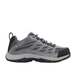 Buty trekkingowe Columbia Crestwood Low wodoodporne szare. Czarne obuwie trekkingowe damskie Columbia, bez zapięcia. Za 421.05 zł.