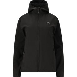 Damska kurtka wodoodporna Whistler Luango. Czarne kurtki damskie WHISTLER, bez wzorów, z softshellu, bez kaptura. Za 255.00 zł.