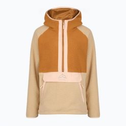 Bluza polarowa damska KADVA RODIA WMNS. Brązowe bluzy damskie KADVA, m, bez wzorów, z dzianiny, bez kaptura. Za 189.99 zł.