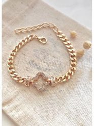 Atelier MIU Pozłacana bransoletka rozmiar: onesize. Żółte bransoletki damskie atelier MIU, pozłacane. Za 56.99 zł.