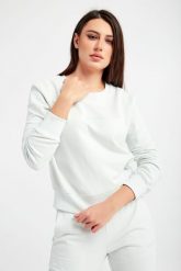 Bluza damska PATRIZIA PEPE. Bluzy damskie Patrizia Pepe, l, bez wzorów, bez kaptura. W wyprzedaży za 328.07 zł.