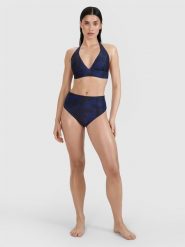 4F Dół od bikini damski - fioletowy S. Fioletowe bikini 4F, bez wzorów, z elastanu. W wyprzedaży za 39.99 zł.