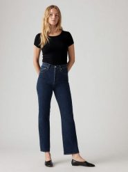 Levi's Dżinsy - Slim fit - w kolorze granatowym rozmiar: W27/L29. Niebieskie jeansy damskie Levi's, z podwyższonym stanem. Za 158.10 zł.