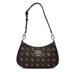 Torebka Guess. Brązowe torebki klasyczne damskie Guess, bez dodatków. Za 609.99 zł.