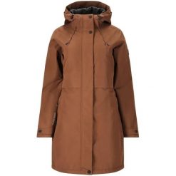Parka dla kobiet Whistler Mullie V2 10000. Brązowe parki damskie WHISTLER, na zimę, bez kaptura. Za 449.00 zł.